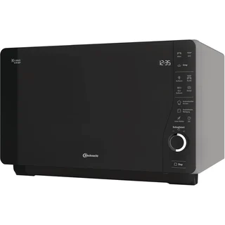 Bauknecht ExtraSpace Crisp MW 427 SL/Kombination Grill und Mikrowelle/Maximale Flexibilität-Ohne Drehteller/ 800 W/ 25 L Garraum/Grill 1000 W/Crisp-Funktion/Dam