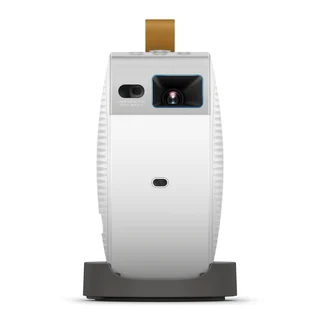 BenQ GV50 1080p Laser Tragbarer Deckenprojektor mit Stativfuß | Drehbare Winkelprojektion | 500 ANSI Lumen | 18W Bass Bluetooth Lautsprecher | Google TV mi