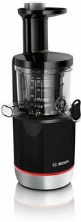 Bosch Entsafter SlowJuicer, vitaminschonendes Entsaften, Kaltpresse, sehr leise, leichte Reinigung, 3 Filter, für hartes Obst und Gemüse, BPA-frei, 150 W, s