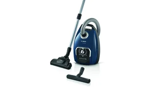Bosch Staubsauger mit Beutel Serie 8 BGB75X494, Bodenstaubsauger, ideal für Allergiker, Hygiene-Filter, Bodendüse für Parkett, Teppich, Fliesen, langes Kabe