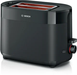 Bosch Kompakt Toaster MyMoment TAT2M123, integrierter Brötchenaufsatz, mit Auftaufunktion, mit Abschaltautomatik, Liftfunktion, Brotzentrierung, perfekt für