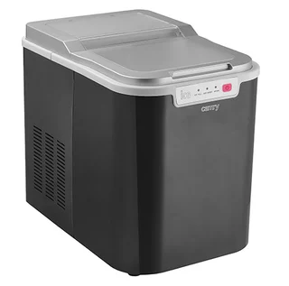 Camry Premium Elektrischer Eiswürfelbereiter CR 8073 Eiswürfelmaschine schwarz, 12kg Eiswürfel in 24h, 2,2l Wassertank