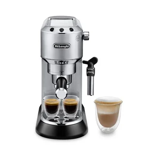 De’Longhi Dedica Style, Siebträgermaschine, Silber