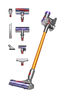 Dyson Akku-Hand-und Stielstaubsauger V8 Absolute, 425 W, beutellos, Haarentwirrungstechnologie, bis zu 40 Minuten Laufzeit