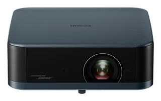 Epson EF-62N - 3-LCD-Projektor - tragbar - 700 lm - 700 lm (Farbe) - 16:9-802.11a/b/g/n Wireless/LAN - Metallisch Blau