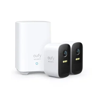 eufy Security ANKER eufyCam 2C, Überwachungskamera Außen, kompatibel mit Solarpanel