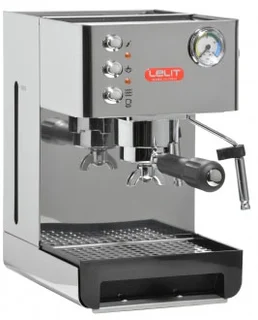 Lelit Anna Kaffeemaschine - Mit beweglichem Milchaufschäumer - Silber