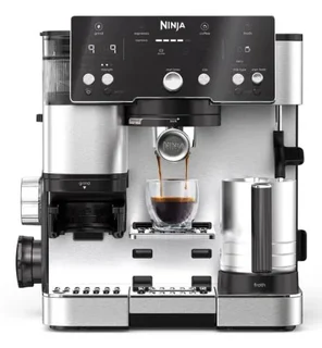 Ninja ES501EU, Siebträgermaschine, Silber, Schwarz