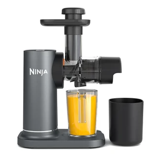 Ninja Kaltpresse-Entsafter Gemüse und Obst Grau JC151EU, für frische Säfte