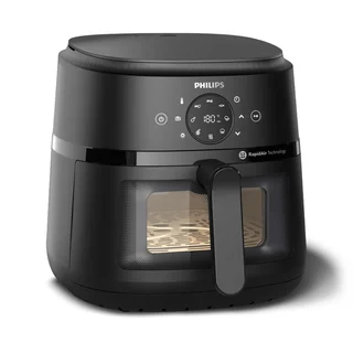 Philips Airfryer 2000 Serie Heißluftfritteuse, Schwarz, 6,2L