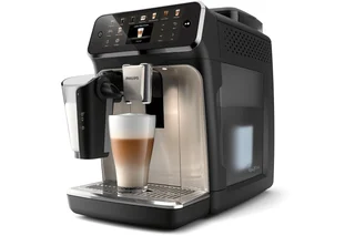 Philips Kaffeevollautomat LatteGo 5500 Serie, Silber, 20 Spezialitäten