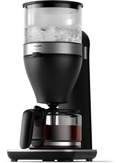 Philips Filterkaffeemaschine, Schwarz, 1,25 L Fassungsvermögen