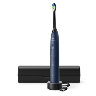 Philips Sonicare 5500 series Series 5500 HX7113/01 Wiederaufladbare Zahnbürste, Erwachsener, Schallzahnbürste, Whitening, 62000 Bewegungen pro Minute, Blau, 2