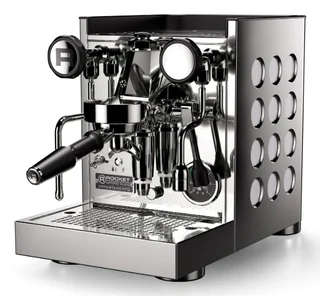Rocket Espresso Milano Appartamento TCA, Siebträgermaschine, Schwarz, Silber