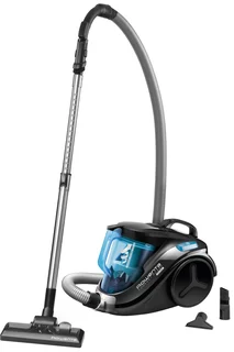 Rowenta Compact Power Cyclonic, Bodenstaubsauger beutelloser, entfernt tiefsitzenden Schmutz, 750 Watt, 1,5 Liter Fassungsvermögen, leichte Entleerung, Staubs
