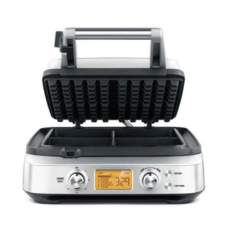 Sage The Smart Waffle Pro, Waffeleisen, Gebürsteter Edelstahl