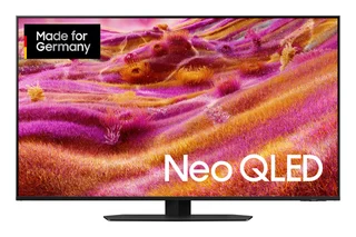Samsung Neo QLED 4K QN90F 50 Zoll (125 cm) Mini LED Fernseher, Antireflexion, NQ4 AI Gen3 Prozessor, Neo Quantum HDR, 4K Upscaling Pro, Dolby Atmos, Knox Secu