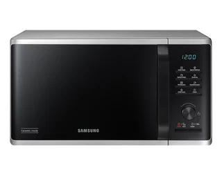 Samsung MS23B3515AS, Arbeitsplatte, Solo-Mikrowelle, 23 l, 1150 W, Eingebautes Display, LED
