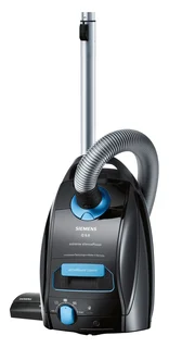 Siemens Staubsauger mit Beutel Q5.0 extreme silencePower VSQ5X1230, ideal für Allergiker, Hygiene-Filter, starke Saugleistung, Bodendüse für Parkett, Teppich,