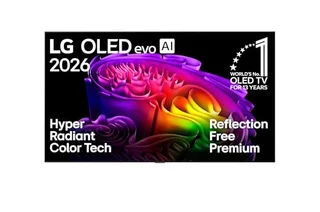LG OLED55G67LW 4K OLED Evo AI TV, 55 Zoll, α11 Gen3 Prozessor, webOS 26, 120Hz, VRR bis zu 165Hz, Modelljahr 2026, Energieklasse E