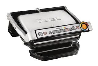 Tefal OptiGrill+ Kontaktgrill, 6 Programme, Garstufenanzeige, abnehmbare Platten, manueller Modus, optimal Grillergebnisse dank Messung der Dicke, Ele