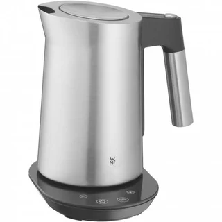 WMF Kineo Wasserkocher mit Temperatureinstellung 1,6l, Kalkfilter, 3000 W, Live-Temperaturanzeige, elektrischer Wasserkocher, Trockenlauf- und Überhitzung