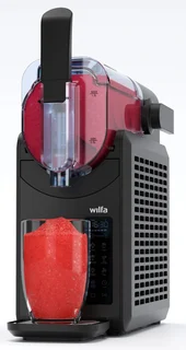 Wilfa ICY Slush Maschine 2L I Slush-Eismaschine für Slush, Frappé, Milchshake & Frozen Cocktails I 5 Programme, Touch-Display, Auto-Clean & Timer I Slush Ma