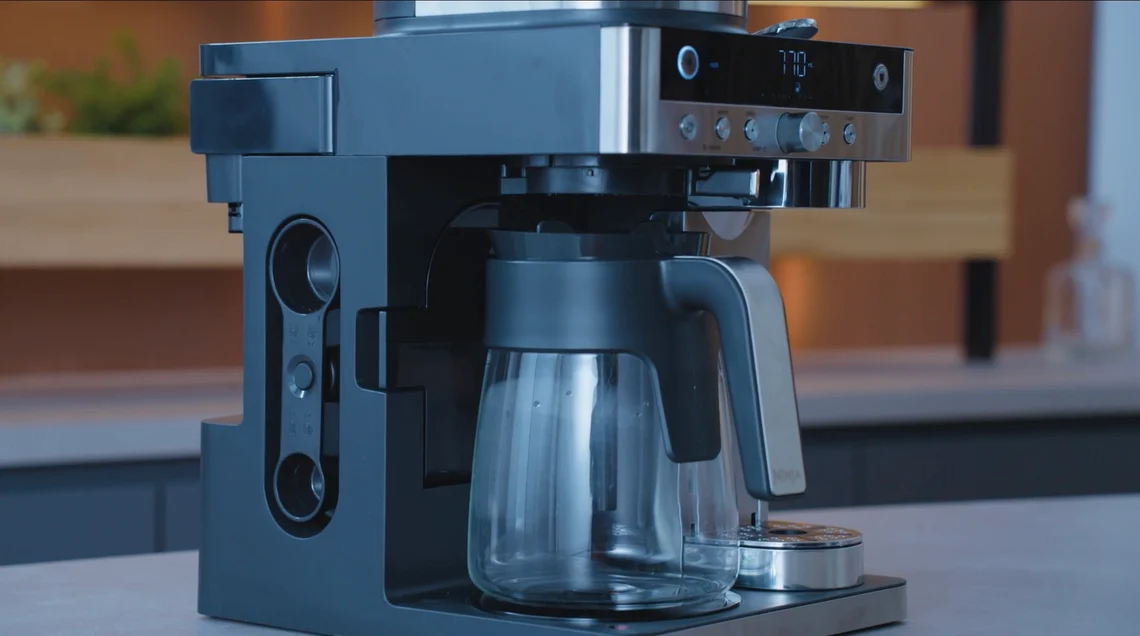 Design und Optik der Ninja Prestige DualBrew