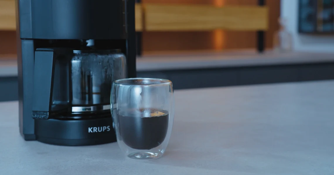 Viele Funktionen gibt es nicht, aber immerhin Kaffee