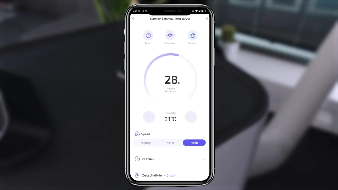 Sieht man nicht allzu häufig: Die Klarstein Kraftwerk Smart hat eine App und lässt sich ins Smart Home integrieren.