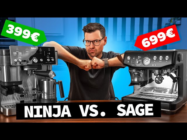 Ninja Luxe Café vs. Sage Barista Express Impress!